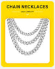 Cuban Link Chain Necklace in Multiple Widths and Lengths - Image 12