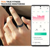 Smart Ring Men Women With Charging Case,Heart Rate Blood Oxygen,Skin Temperature Monitor,5ATM For Android iOS - Image 5
