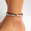 Bohemian 3pcs/set Multicolor Beaded Anklets Women Handmade Elastic Bracelet On The Leg Foot Summer Beach Jewelry - Image 2