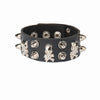 Punk Men Black Cuff Leather Bracelet Wristband Metal Rivets Stud Charm Wrap Bangle for Women Rock Gothic Jewelry Gifts - Image 12