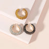 C-Shape Rhinestone Ear Cuff Clip in Multiple Colors without Piercing - Image 4