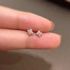 Stainless Steel Zircon Necklaces for Women Gold Plated Four Leaf Grass Collar Chain Necklace Jewelry Gift - Image 13