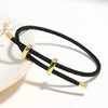 Greatera Red Thread String Bracelets for Women Men Stainless Steel Braided Rope Adjustable Charm Bracelet Unisex Jewelry - Image 3