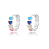 Heart Stainless Steel Earrings for Women Zircon Gold Color Hoop Earring Aesthetic Ear Piercing Jewelry Accessories - Image 10