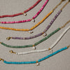 Chic Colored Stone Zircon Pendant Bracelet For Women Gold Pvd Plated Stainless Steel Party Jewelry - Image 4