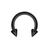 1Pcs Spike Septum Rings 16G Steel Piercing Jewelry Vertical Snake Bite Jewelry Lip Rings for Women Men 8mm/10mm - Image 12