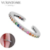 1PC Plated Gold Ear Cuff Earrings Ear Clip for Women Purple/Green/Turquoise No Pierced Earrings Jewel - Image 7