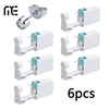 6pcs Disposable Ear Piercing Gun Built-in Earrings Studs Safety Self Ear Piercing Tools Set - Image 1