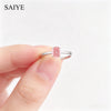 Oval Cut Colorful Zircon Adjustable Ring Silver Multicolor Birthstone Stackable Rings for Women Daily Jewelry - Image 6