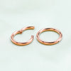 Titanium Clicker 1.2mm and 2.0mm Thick Nose Ring Piercings Tragus Hinged Segment Cartilage Spiral Earring Septum Jewelry - Image 15