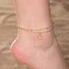 Stainless Steel Anklets for Women Sun Flower Leaves Moon Star Foot Bracelet Jewelry Summer Beach Accessories - Image 12