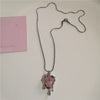 Gothic Y2K Pink Cross Heart Pendant Chain Choker Necklace For Women Egirl Hip Hop Punk Charms Aesthetic Jewelry Emo Accessories - Image 11