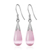 Zircon Water Drop Earrings For Women Silver Color Long Dangle Hanging Earring Female Wedding Ear Jewelry Gift - Image 30