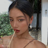 Heart Shape Hoop Earrings Asymmetric Big Earrings for Women Gold Color Party Jewelry Girl Chic Gift - Image 5