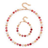 8mm Necklace Bracelets Jewelry Sets For Women Crytal Charms Choker Claw Setting Zircon Accessory For Women Gift - Image 22