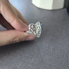 Silver Open Finger Ring Punk Heart Irregular Geometric Stackable For Women Girl Jewelry Gift - Image 47