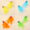 Charm Elegant Cute Feather Tassel Long Dangle Earrings For Women Design Fairy Holiday Wedding Party Jewelry Accessories - Image 2