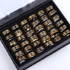 10pcs/lot Simple Stainless Steel Ring For Men Women Beautiful Punk Jewelry Vintage Birthday Party Gifts - Image 7