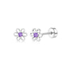 Butterfly and Heart Stud Piercing Earrings in Multiple Motifs - Image 14
