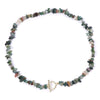 Summer Stone Choker Necklace Irregular Aquamarine Quartzs Apatite Gravel Beads Necklaces For Women Jewelry Gift - Image 7