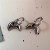 Punk Dangle Edgy Earrings Unique Detachable Stainless Steel Chunky Star Heart Moon Hoop Earrings For Women Men Statement Jewelry - Image 7