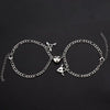 2Pcs/set Magnet Couple Bracelets Heart Attraction Bracelet Stainless Steel Charm Simple Cuban Chains Key Lock Jewelry Gifts - Image 31