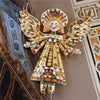 Fancy Enamel Little Angel Girl Brooch for Women Jewelry for Gown Gift Cute Pin - Image 1