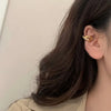 1PC Punk Metal Cross Ear Cuff Ear Clip for Women No Pierced C Shape Geometric Small Ear Wrap Zircon Clips Jewelry Gifts - Image 3