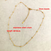 Virgin Mary Pendant Necklace with Colorful Beaded Stainless Steel Chain - Image 33