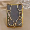 Minimalist Irregular Geometric Gold Color Women's Girls Necklace Link Choker Necklace Charms Party Jewelry Gifts - Image 5