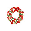 Christmas Brooch Pin Deer Rabbit Bow Pine Cone Wreath Bell Design Accessory for Men And Women Holiday Gift - Image 17