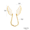 Pride Wings Enamel Pins Butterfly Wings Tassel Chain Brooch Metal Feather Lapel Pin Suit Coat Breastpin Women Men's Accessories - Image 7