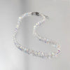 Transparent Crystal Irregular Beaded Bracelet Women‘s Shiny Mulit-cut Pink Glass Chain on the Hand Jewelry Girls Gifts - Image 17