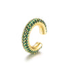 C Shape Cubic Zirconia Ear Cuff Clip No Piercing - Image 12