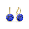 Gold Color Classic Bella Drop Earring for Women Wedding Birthday Crystals from Austria Round Cut Dangle Pierced Jewelry - Image 19