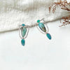 Boho Dangle Earrings for Women Indian Tribal Personality Resin Stone Vintage Hanging Pendant Earrings Party Jewelry Gift - Image 3