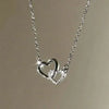 Textured Flower Pendant Necklace on Fine Chain - Image 21