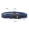 Men Bracelet Thread Double Layer Detachable Matching Stackable Braslet Leisure Accessories Hombre Erkek Bileklik - Image 4