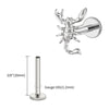 Titanium 16G Scorpion Labret Stud Flatback Zodiac Earring Tragus Cartilage Helix Piercing Body Jewelry - Image 17