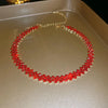 Colorful Rhinestone Choker Necklace with Multiple Color Options - Image 21