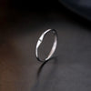 Silver Letter Ring Charm Personality Simple Style Woman Ring Birthday Gift for Friends Jewelry - Image 7