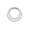 1Pc Titanium Nose Hoop Daith Earring Conch Helix Septum Piercing Clicker Segment Helix Rook Ear Piercings Women Body Jewelry 16G - Image 8