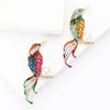 Classic Rhinestones Birds Brooches for Women Unisex Pearls Animals Pins Banquets Party Backpack Gifts Jewelry Accessories - Image 4