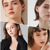 Classic Hoop Earrings for Women, Stainless Steel Hoop Earrings Set, Lightweight Large Hoop Earrings for Women, Loop Earrings Set - Image 6
