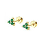 Two-Piece Stainless Steel CZ Cartilage Stud Earring Set for 20G Piercings - Image 16