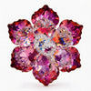 Glass Flower Handmade Women Brooch Pins Shining Jewelry Accessory 2 Colors Gift - Image 5