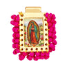 Bohemian Style Colourful Seed Glass Beads Charm Pendant, Religious Jesus Virgin Mary Jewelry Necklace Bracelet Supply - Image 3