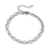 Stainless Steel Link Chain Anklet Summer Beach Jewelry Multicolor Unisex Summer Beach Foot Jewelry Birthday Gift 22cm(8.7') Long - Image 5