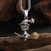 Retro Hip Hop Magic Cat Pendant Necklace Women's Clavicle Chain Accessories Gift - Image 35
