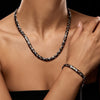 1PCS Leopard Print Snake Chain Bracelet Necklace Set For Women Jewelry Daily Wear Accessories Styles Gifts - Image 5